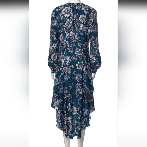Parker Size S Floral High-Low Flowy Dress - Picture 2 of 10